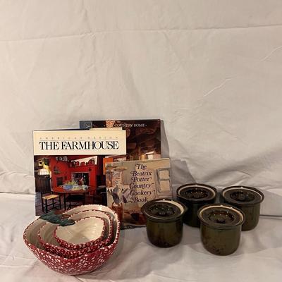 Farmhouse Books, Stoneware and Decor (K-DZ)