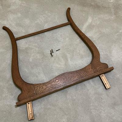 Vtg Solid Wood Wash Table