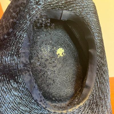 Lot 3 Vintage Hats + Halston Hat Box