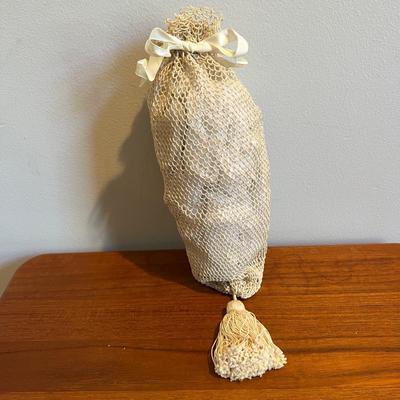 Antique Net Purse