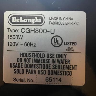 Delonghi Indoor Grill, Panini Press & NIB Waffle Maker (L-RG)