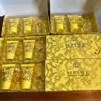 4 Versace “Yellow Diamond” 3 Pc. Gift Sets