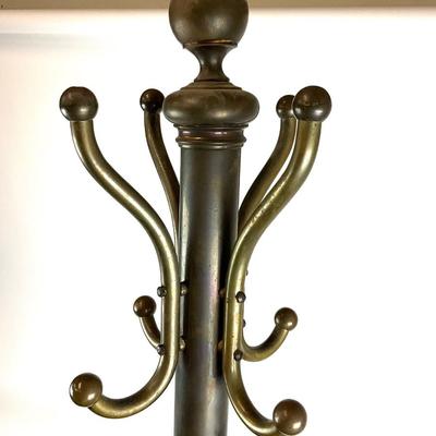 1129 Antique Brass Coatrack