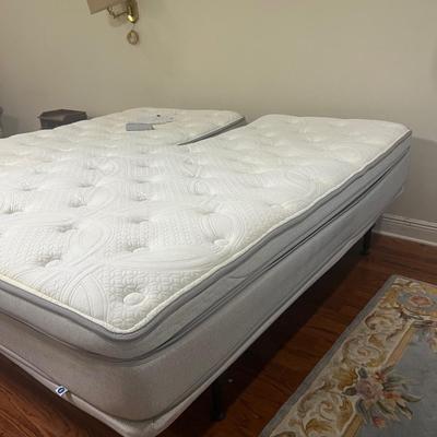 SLEEP NUMBER iLE Limited Edition King Split Adjustable Bed & Frame~ Read Details