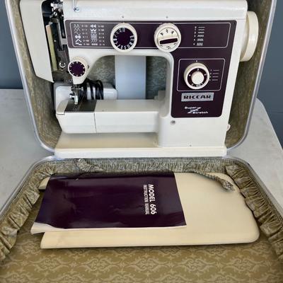 24- Vintage Riccar sewing machines