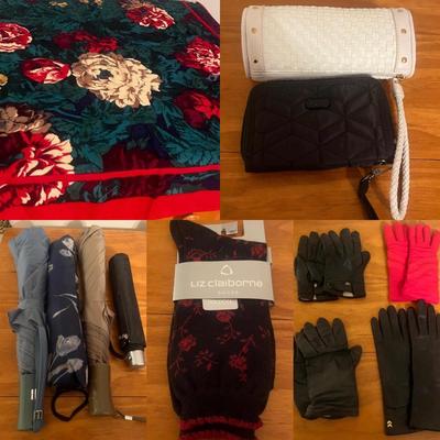Ladies Leather Gloves, Perry Ellis Scarf, Belts & More (B3-MG)