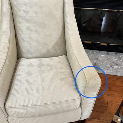 Pair Of Club Chairs~Read Details
