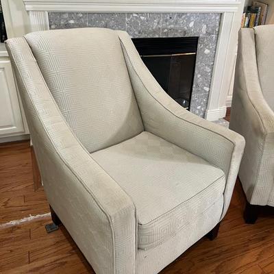 Pair Of Club Chairs~Read Details