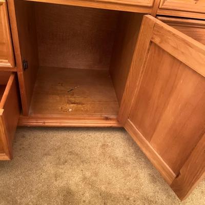 Seven Drawer, All Wood Dresser With Mirror (B3-MG)