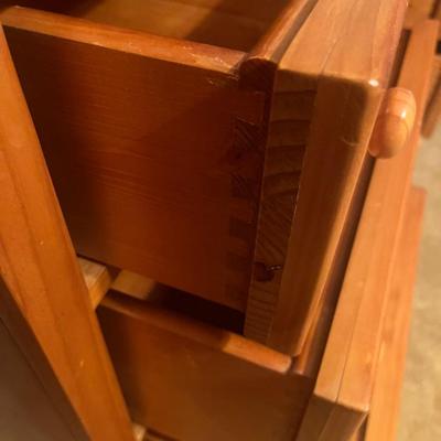 Seven Drawer, All Wood Dresser With Mirror (B3-MG)