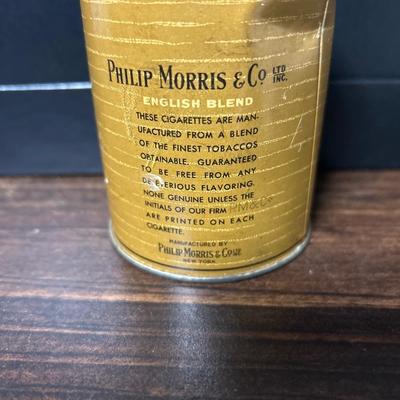 Philip Morris Cigarette Tin