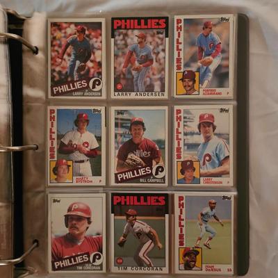 Philadelphia Phillies Baseball Cards in Binder (BDB-JS)