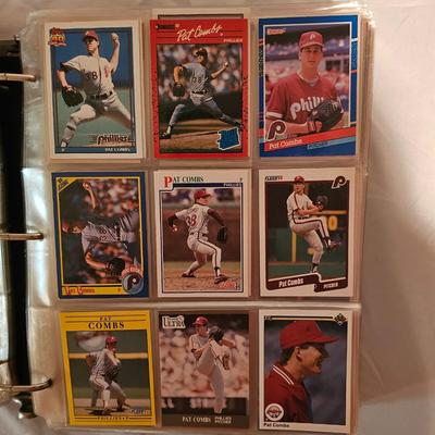 Philadelphia Phillies Baseball Cards in Binder (BDB-JS)
