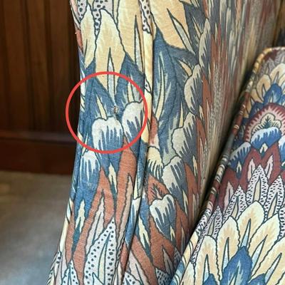 Vtg Upholstered Sofa ~ *Read Details