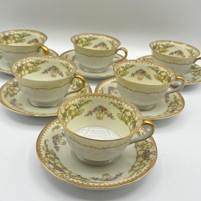 NORITAKE ~ Nanette ~ 5 Piece Service For 6 ~ Includes 5 Serving Pieces