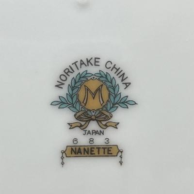 NORITAKE ~ Nanette ~ 5 Piece Service For 6 ~ Includes 5 Serving Pieces