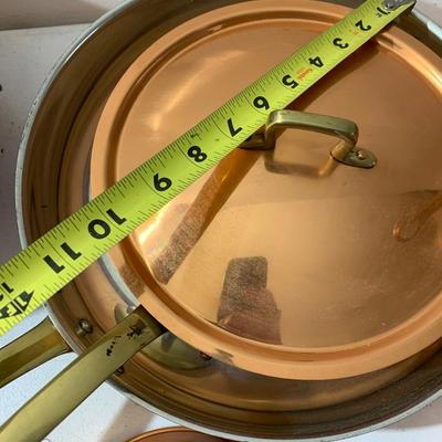 Huge Copral Copper Cookware Lot