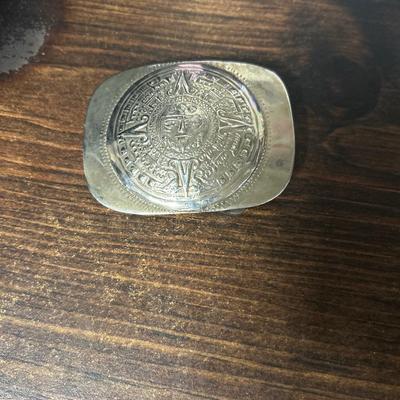 Sterling Belt Buckle