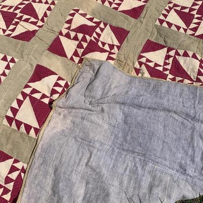 TWO Vintage Estate Quilts