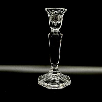 Lot Of Seven (7) Glass Candlestick's