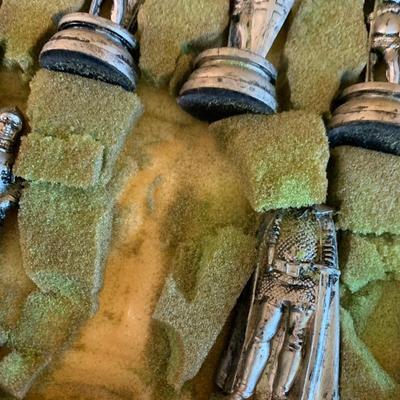 Vintage Chess Set & Board