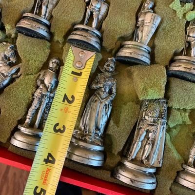 Vintage Chess Set & Board