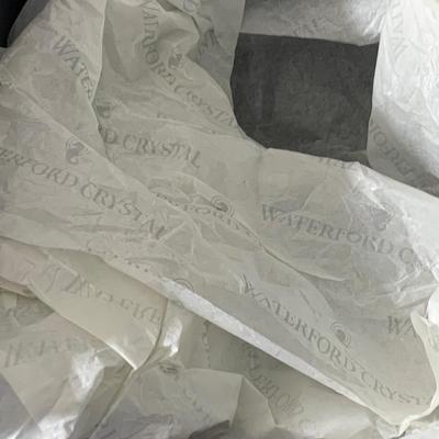 Waterford Clarendon Cobalt Blue Lead Crystal Ice Bucket In Box