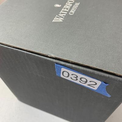 Waterford Clarendon Cobalt Blue Lead Crystal Ice Bucket In Box