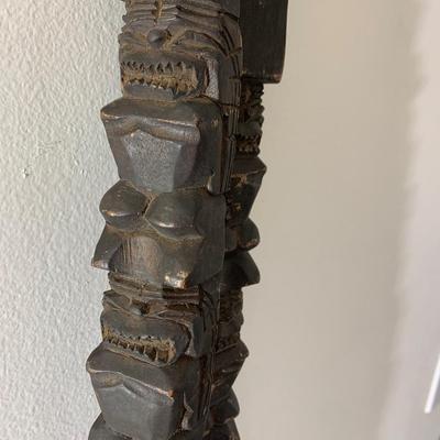 Large Wooden Vintage Fork & Spoon Wall Decor