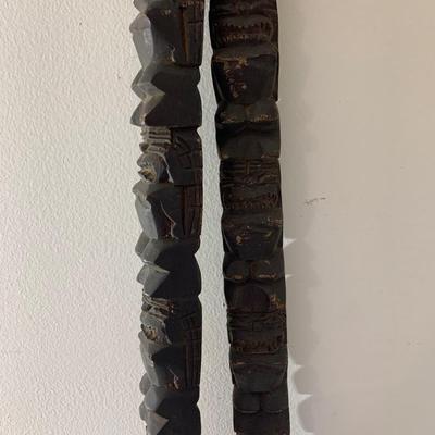 Large Wooden Vintage Fork & Spoon Wall Decor