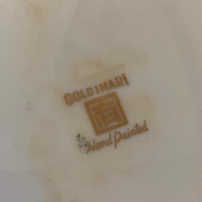 Huge Gold Imari Hand Painted Charger Plate