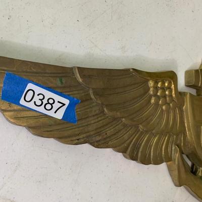 Heavy Brass Military Emblem