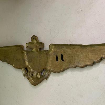 Heavy Brass Military Emblem