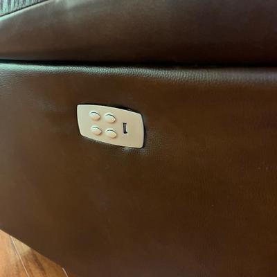 LAZYBOY Oversized Leather Power Recliner~ Read Details