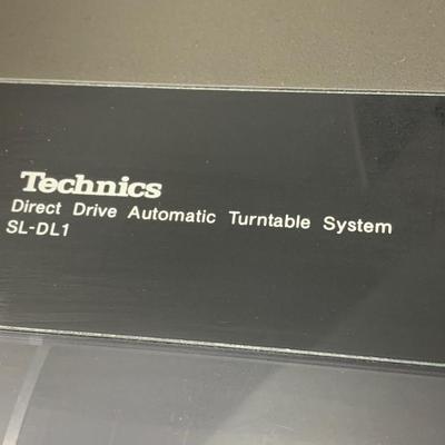 Technics Direct Drive Linear Turntable SL-DL1 w Manual