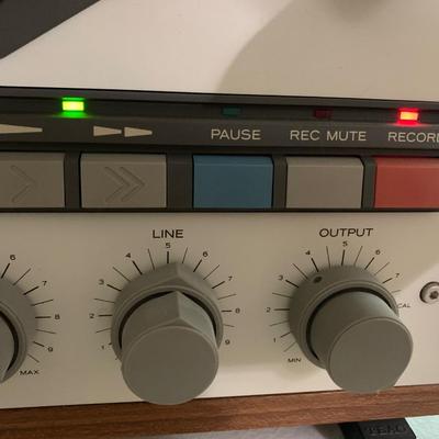 TEAC X-7R Reel To Reel Tape Deck with Manual