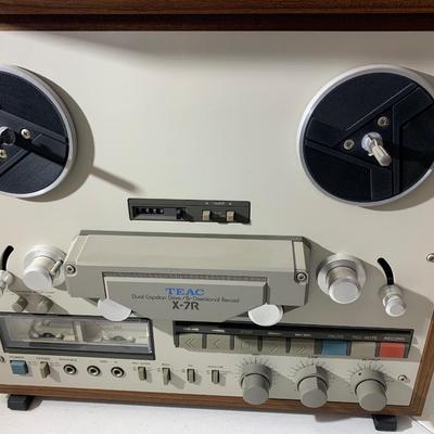 TEAC X-7R Reel To Reel Tape Deck with Manual