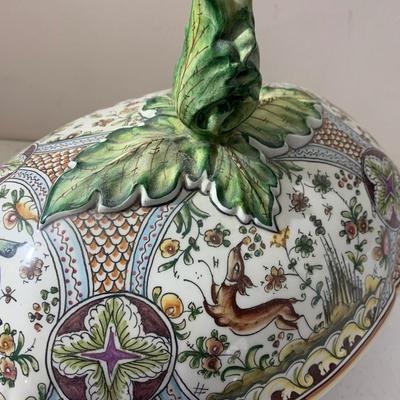 Hand Painted Portugal Soup Toureen