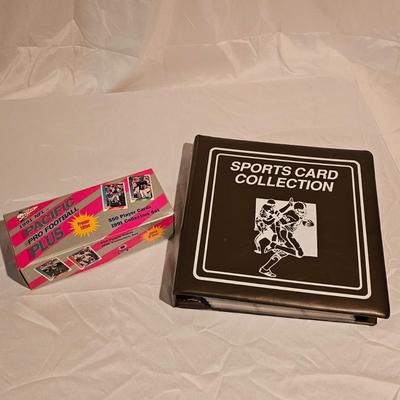 Topps 1993, 1994 Football Card Sets in Binder + More (BDB-JS)