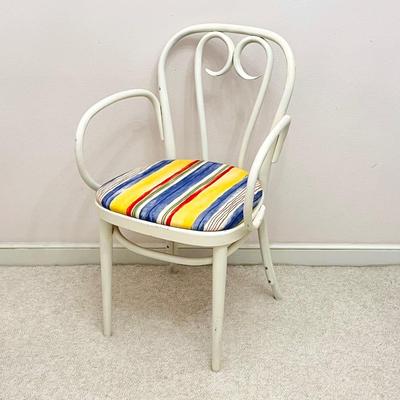 Vtg. Thonet Style Sweetheart Chairs ~ Set Of Four (4)
