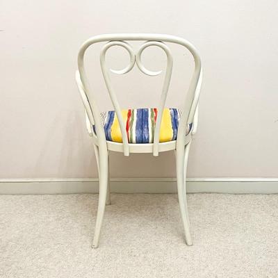 Vtg. Thonet Style Sweetheart Chairs ~ Set Of Four (4)