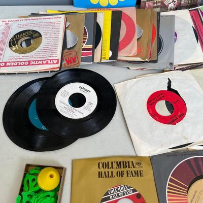 48- 45 rpm records