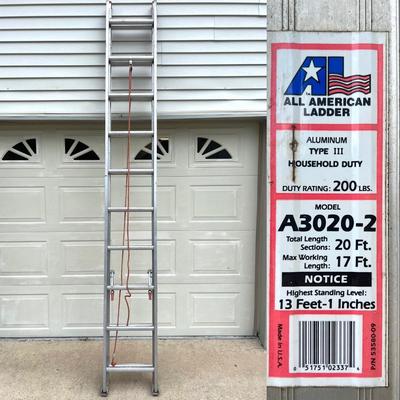 20ft Extension Ladder