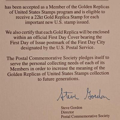 1991-1995 Golden Replicas of United States Stamps (BDB-JS)
