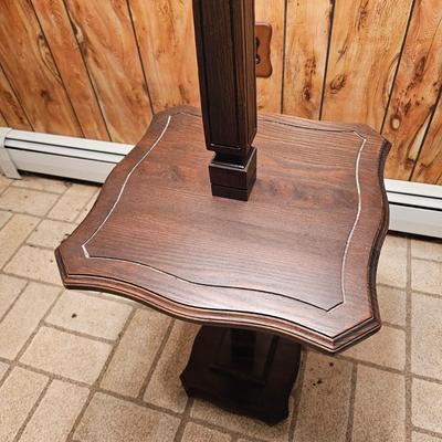 Square Decorative Table/Lamp Combo (BDF-JS)
