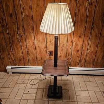 Square Decorative Table/Lamp Combo (BDF-JS)