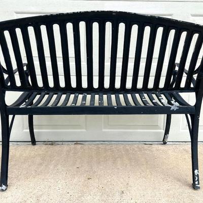 Outdoor Metal Bench*Read Details*