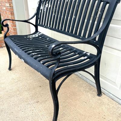 Outdoor Metal Bench*Read Details*