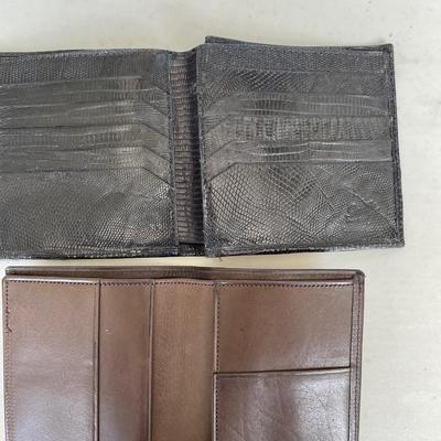 66- Coach wallet & Lizard (Argentina) wallet