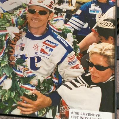 Auri Luyendyk Signed Photo Framed